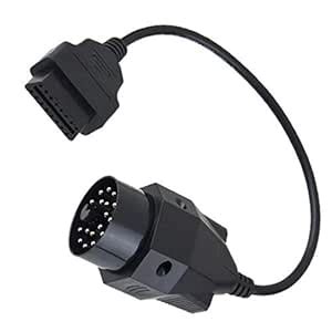 20PIN OBD2 Adapter Scanner Cable Connector Round Diagnosis OBD II ...