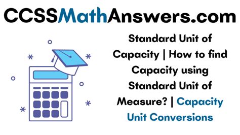 Image result for Capacity Unit