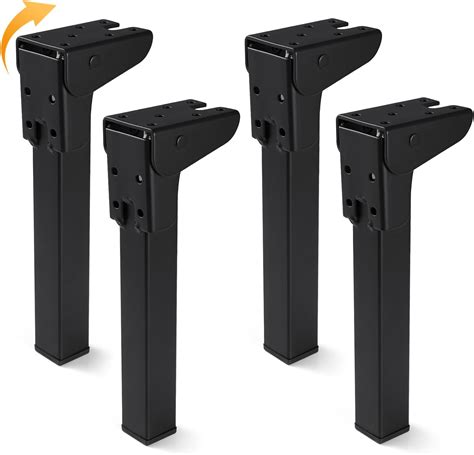 Amazon.com: O.HSNYIU 4 Pcs Self Locking Folding Table Legs, 6", 8", 10 ...