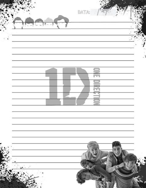 Image result for One Direction Box Print Out