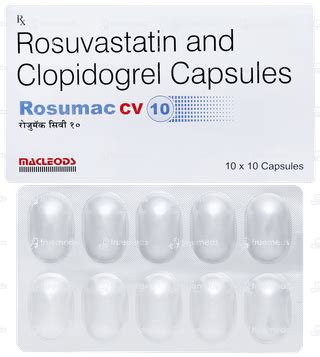 Rosumac Cv 10 Capsule 10: Uses, Side Effects, Price & Substitutes
