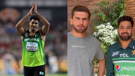 [Watch] "You are the pride of Pakistan" - Shaheen Afridi and Haris Rauf ...