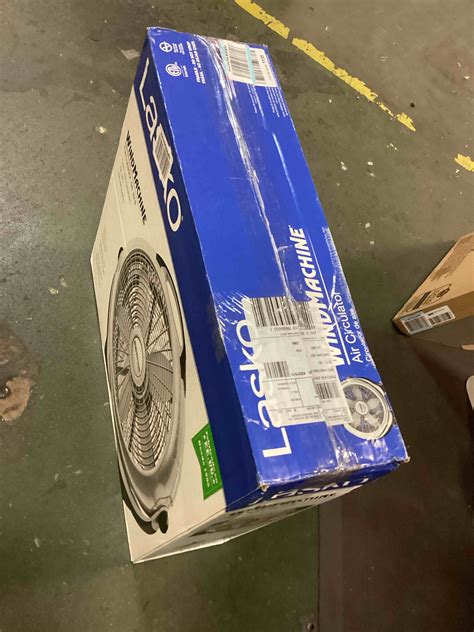 Lasko 3300 Wind Machine Air Circulator Portable High Velocity Floor ...