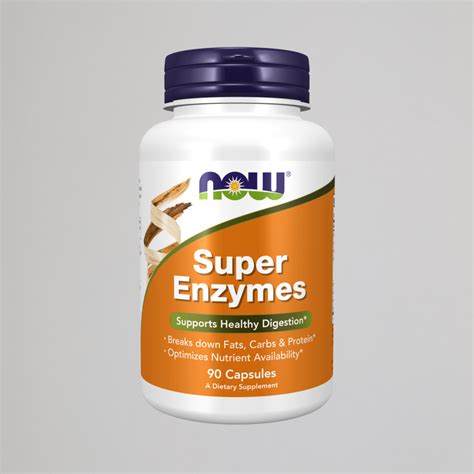 now foods super enzyme, 90 cap – themassnutrition
