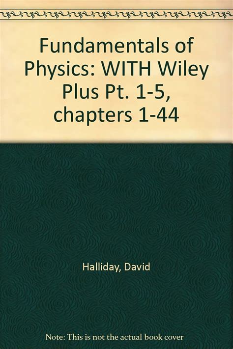 Buy Fundamentals of Physics, 8th Edition, Part 1–5 (Chapters 1 – 44 ...