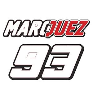VVWV Helmet Stickers for Bike Riders Helmet Modified Graphics Marquez ...