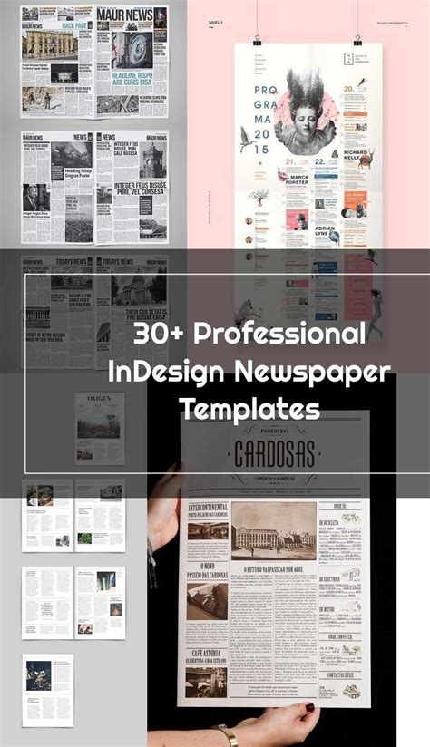Image result for InDesign Newspaper Template