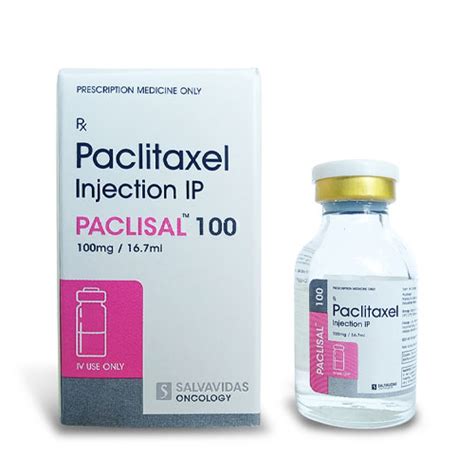 Paclisal 100 Injection Salvavidas Pharmaceutical Pvt. Ltd.