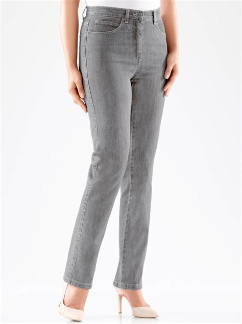Jeans in grey-denim | heine
