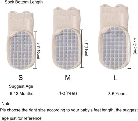 Buy Toddlers No Slip Socks - Cartoon Baby Little Girls Boys Socks with ...