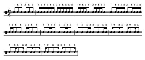 Counting 16th Notes 的图像结果