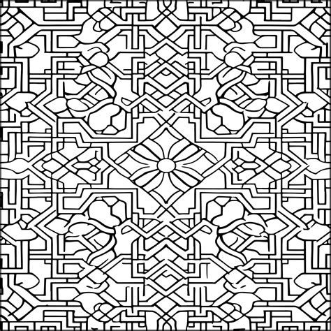 Geometric Patterns Coloring Book : Geometric Patterns Coloring Pages ...