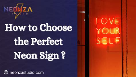 How to Choose the Perfect Neon Sign? – Neonzastudio