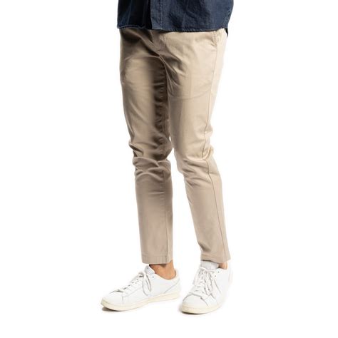 Lightweight Stretch Chinos Slim Fit - Khaki – Peter Manning NYC