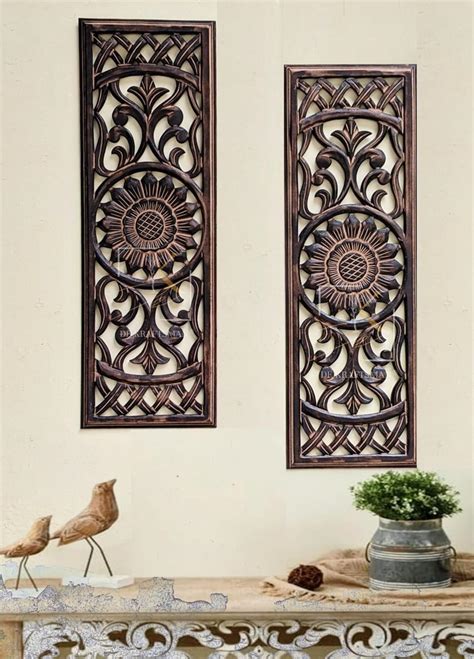 DE KRAFTSMAN wall panels for living room/set of 2 pcs 24x8 inch wall ...
