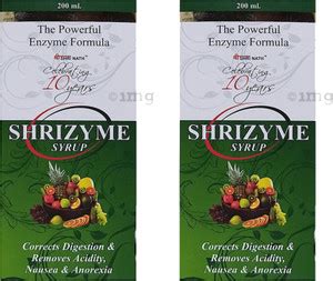 PHS Shrizyme Syrup | 200 ml in each Price in India - Buy PHS Shrizyme ...