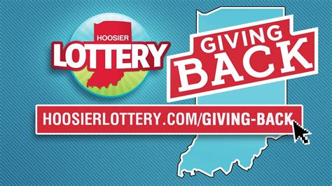 Hoosier Lottery giving back to Indiana