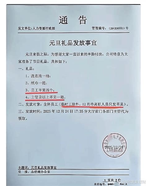 New Year's Day is approaching, and a notification about the | 阿姨爱理财 on ...