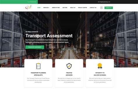 Development Planning website redesign and SEO