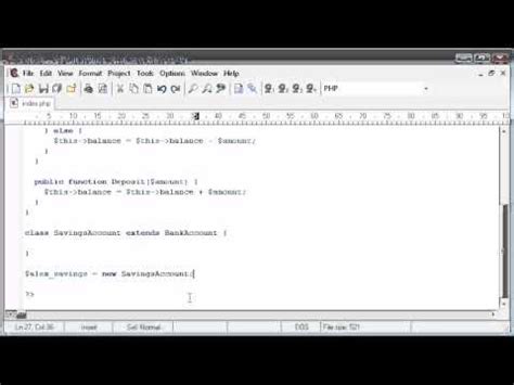 Beginner PHP Tutorial - 197 - extends Part 1 Video Lecture - PHP for ...
