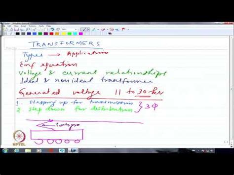 Transformers -Introduction Video Lecture - Crash Course: Electrical ...