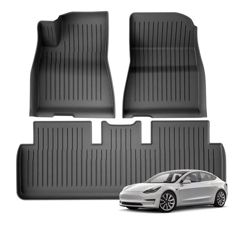 Tesla Model 3 Car Accessories | Floor Mats, - Free Shipping Today
