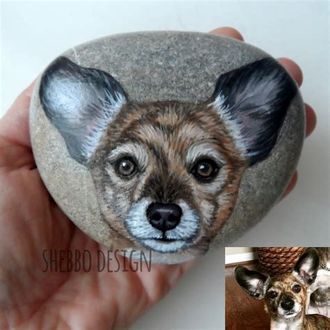 Rock Painting Dogs 的图像结果