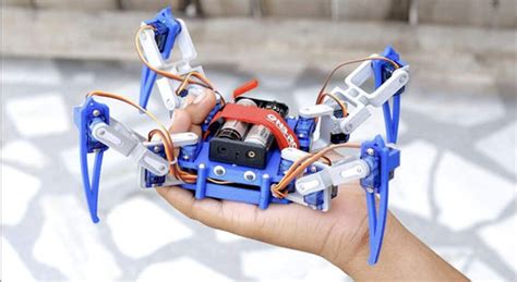 Quadruped Spider Robot DIY Kit 3D Printed Parts Best Quality | 3Dindia