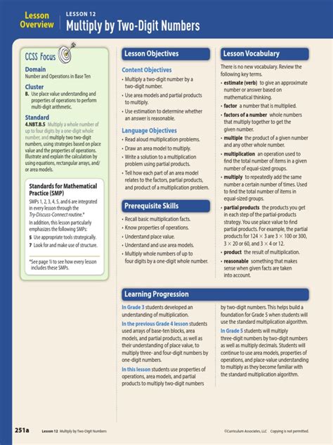 Cross Mulitplication Two Digit Number Lesson 的图像结果