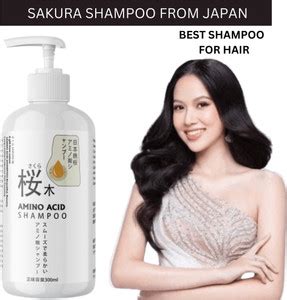 Mabilia SAKURA JAPANESE SHAMPOO Japan's No.1 Original Anti Hair Loss ...