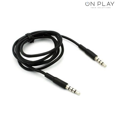 CABLE DE AUXILIAR 1 METRO PLUG 3.5 A PLUG 3.5