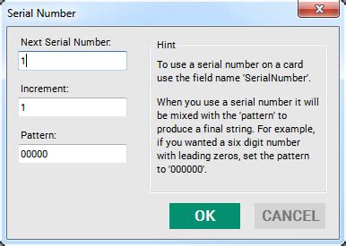 Image result for Creating a Serial Number
