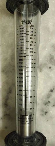Acrylic Body Rotameter - UKL Acrlylic Plastic Body Rotameters 20000 LPH ...