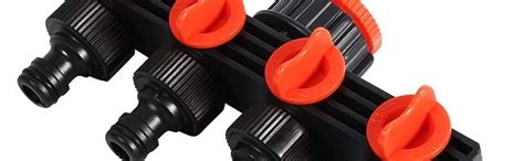 TALLIN ABS Plastic Faucet Hose Pipe Connectors Splitter Drip for Garden ...