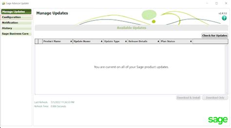 Sage Software Update 的图像结果