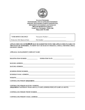 Fillable Online tn AMC Renewal Form - TN.gov - tn Fax Email Print ...