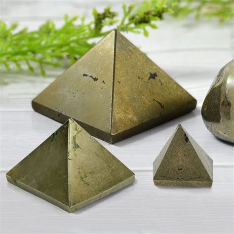 Pyrite Pyramid for Wealth Reiki Healing / Grid and Vastu Correction ...