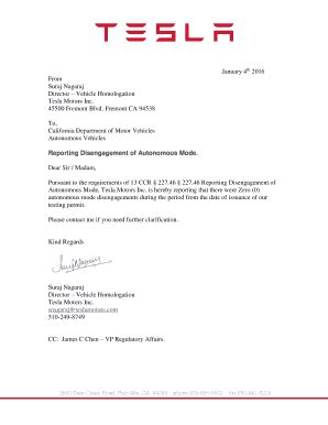 Fillable Online dmv ca Tesla - dmv ca Fax Email Print - pdfFiller