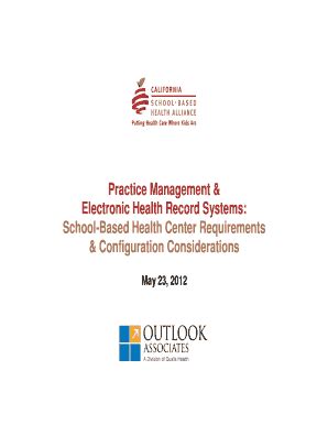 Fillable Online Electronic Health Record Systems Fax Email Print ...