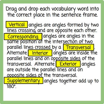 Image result for Different Types of Angles On Parallel Lines