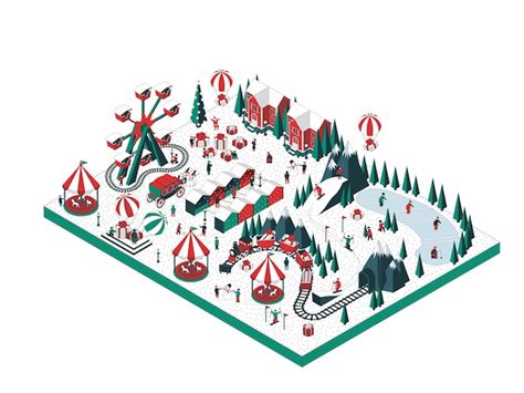 Page 3 | Christmas attractions Vectors - Download Free High-Quality ...