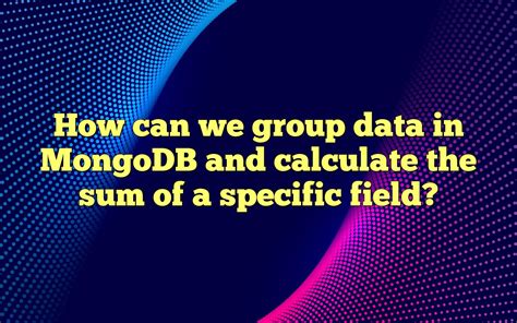 Image result for Sum Data Python MongoDB
