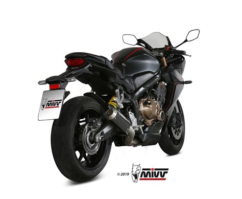 MIVV Mk3 Carbon Full Exhaust System For Honda CBR650R 2019-2020 Part ...