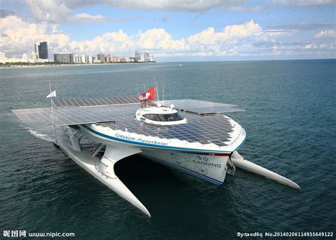 太阳能动力船摄影图__交通工具_现代科技_摄影图库_昵图网nipic.com