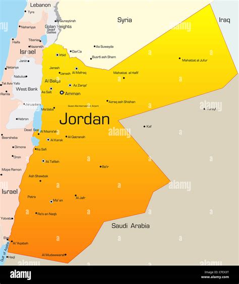 Jordanian Map UNICEF In Jordan | UNICEF USA