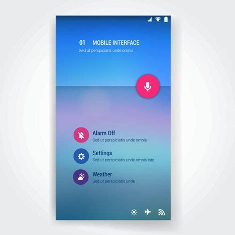 Image result for Android-App Interface Template