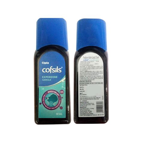 Cipla Cofsils Experdine Gargle 50ml | Mouth gargle