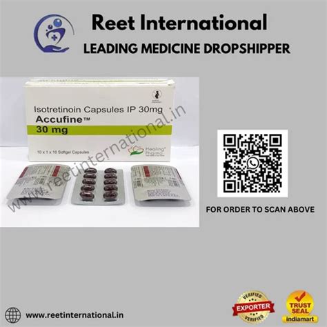 Anti Viral Medicines - Accufine 30mg Capsule (Isotretinoin) Service ...