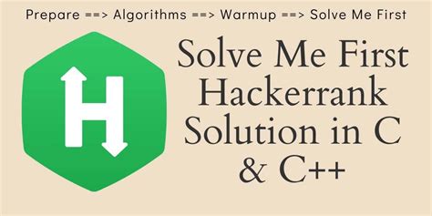 HackerRank Solve Me First 的图像结果