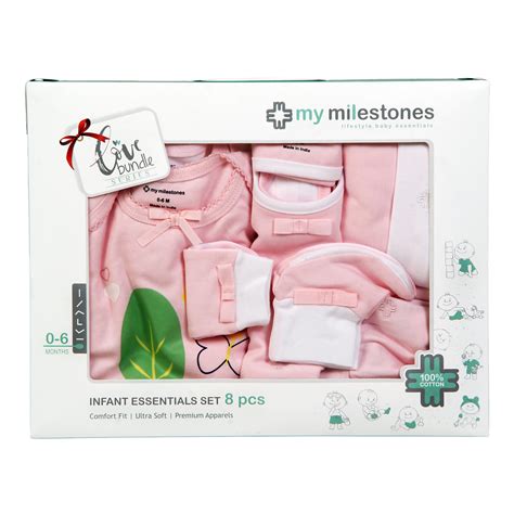 My Milestones Infant Essentials Gift Set, Newborn - My Baby Babbles
